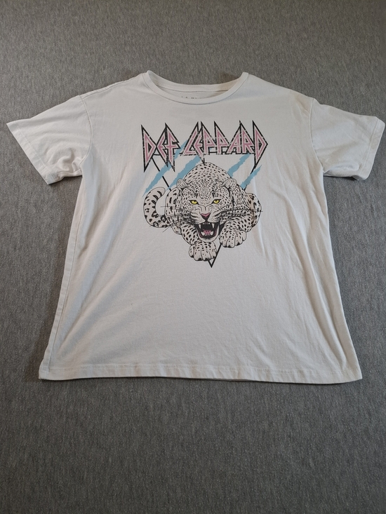 Def Leppard Tops - Def Leppard Womens Size XXL Graphic Short Sleeve Tee
